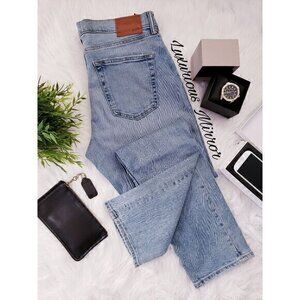 Abercrombie & Fitch Mens Rustin Athletic Slim Denim Jeans Blue Stretch 33X32 New